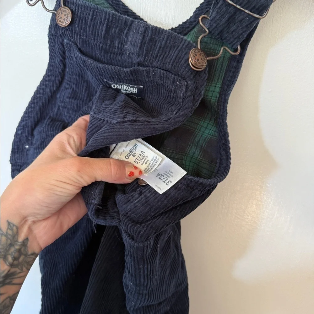 OshKosh B'gosh Flannel Lined Corduroy Overall